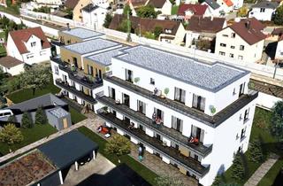 Wohnung kaufen in 73084 Salach, 3-Zi.-Wohnung im 1. OG, Balkon, inkl. neuer Einbauküche, Aufzug! KFW 40-QNG-Standard!