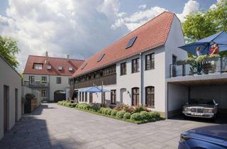 Wohnung kaufen in Leipziger Straße, 04435 Schkeuditz, Ruhige 2-Zimmer-Denkmalwohnung im 1. OG mit Wintergarten/Terrasse & Denkmal-AfA