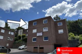 Wohnung kaufen in 57076 Siegen, Helle, sofort beziehbare Wohnung mit Einbauküche, Kellerraum und überdachtem Stellplatz