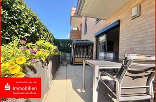 Wohnung kaufen in 23570 Travemünde, Moderne Erdgeschosswohnung in gefragter Lage von Travemünde inklusive Terrasse & Tiefgarage