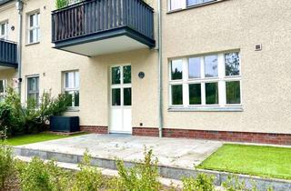 Wohnung kaufen in 13591 Staaken, FREI! Toll sanierte 2-Zi.-Terrassenwohnung inkl. Stellplatz im Denkmalensemble METROPOLITAN PARK