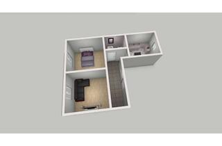 Wohnung mieten in Peterstr. 25, 47798 Stadtmitte, Ab 15.08 möglich - Schnuckelige DG-Wohnung in zentraler Lage