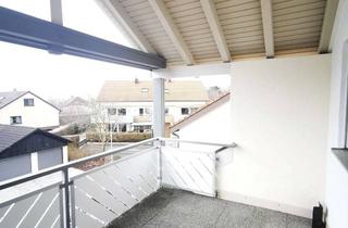 Wohnung mieten in Boßlerstraße, 73107 Eschenbach, Wunderschöne Dachgeschosswohnung mit tollem Balkon! 62qm- 2,5 Zimmer- Garage- Einbauküche