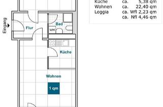 Wohnung mieten in Herzberger Str., 01239 Prohlis-Nord, Etwas besonderes: praktische 2-Zimmer-Wohnung