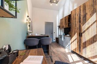 Wohnung mieten in Dr.-Herrmann-Straße, 14547 Beelitz, Modernes möbliertes Apartment mit ALL-IN-Miete in historischem Denkmal