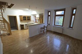 Wohnung mieten in Marienthaler Straße 60, 08060 Zwickau, + + + 3,5-Zimmerwohnung Maisonette mit Balkon, Wohnküche und 30m² Wohnzimmer + + +