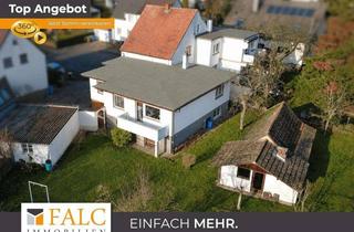 Doppelhaushälfte kaufen in 63452 Hanau, Zwei Wohneinheiten, viele Möglichkeiten, Doppelhaushälfte mit Anbau, 888m² Grundstück