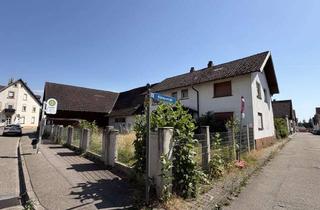 Haus kaufen in Hügelsheimer Straße 26, 76473 Iffezheim, ***Bestandsimmobilie oder Baugrundstück für bis zu ca. 12 Wohnungen zu verkaufen****