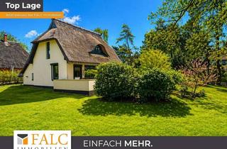 Haus kaufen in 18347 Ostseebad Ahrenshoop, ***Erste Reihe, Reetdach, Ostsee – exklusives Ferienhaus in Ahrenshoop***