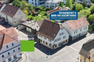 Haus kaufen in 71672 Marbach, Autowerkstatt und Wohn- und Geschäftshaus! Zentral in Marbach am Neckar