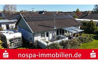 Haus kaufen in 24941 Weiche, Bungalow mit großzügigen Grundriss und einladenden Terrassen, bereit zum Einzug