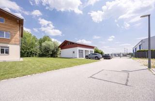 Gewerbeimmobilie kaufen in 84079 Bruckberg, Modernes Garagen-, Werkstatt- und Lagergebäude mit Entwicklungspotenzial
