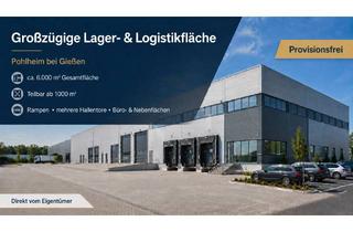 Büro zu mieten in 35390 Gießen, Flexible Lager- und Logistikflächen mit Bürotrakt bei Gießen