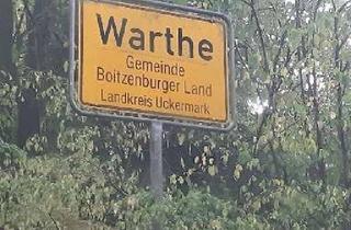 Grundstück zu kaufen in Warther Dorfstraße, 17268 Boitzenburger Land, 6391qm davon ca. 1700qm Baugrundstück in See Nähe