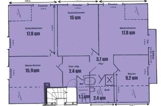 Wohnung mieten in Pfarrer-Papon-Straße 14, 64546 Mörfelden-Walldorf, Ab 1.10.26 frei: Geschmackvolle 4-Raum-DG-Wohnung mit Balkoń, Bad und EBK in Walldorf