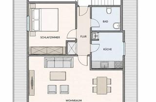 Wohnung mieten in 65719 Hofheim am Taunus, Gemütliche 2-Zimmer-Dachgeschosswohnung am Rosenberg in Hofheim-Marxheim