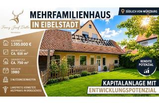 Mehrfamilienhaus kaufen in 97246 Eibelstadt, Kapitalanlage und Wohnen vereint – Gepflegtes Mehrfamilienhaus in zentraler Lage von Eibelstadt