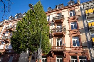 Wohnung kaufen in Skylineblick, 60316 Frankfurt, Charmante 3-Zimmer Maisonette-Wohnung mit Balkon und Skylineblick in Frankfurt Nordend-Ost