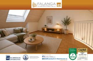 Wohnung kaufen in 55257 Budenheim, Falanga Immobilien - Wohntraum auf zwei Ebenen – Helle Galerie-Maisonette in Budenheim!