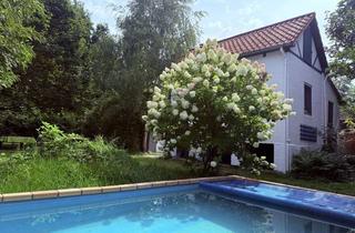Grundstück zu kaufen in Heckenweg 41, 34346 Hann. Münden, Naturgarten an der Weser | Freizeitgrundstück mit Sommerhaus & Pool, Besichtigung 8. und 16. August