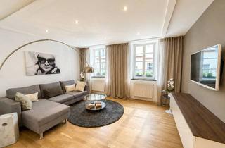 Immobilie mieten in 63739 Aschaffenburg, Vollmöblierte 2-Zi Designer-Wohnung am Dalberg mit Innenhof / Patio