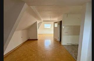 Immobilie mieten in Grabenstr. 59, 47057 Neudorf-Nord, Befristete möbelierte Dachgeschosswohnung in Uni Nähe
