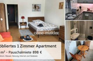 Wohnung mieten in 30539 Hannover, Möbliertes 1 Zimmer Wohnung mit Balkon, Stellplatz und Pauschalmiete