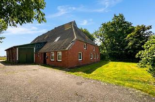 Bauernhaus kaufen in 25709 Kronprinzenkoog, Charmantes Bauernhaus mit großem Grundstück und vielfältigen Nutzungsmöglichkeiten in Kronprinzenkoog