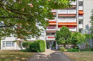 Wohnung kaufen in 76229 Karlsruhe, Großzügige und leerstehende 4-Zimmer-Wohnung mit Aufzug und zwei Loggien in Grötzingen
