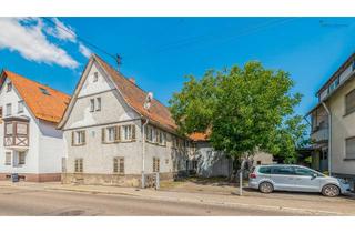Haus kaufen in 70734 Fellbach, Weingärtnergehöft in Fellbachs Ortskern – Grundstück mit Neubaupotenzial