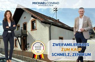 Haus kaufen in 66839 Schmelz, Zweifamilienhaus in Schmelz Zentrum zum Kauf