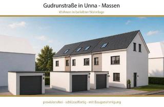 Reihenhaus kaufen in 59427 Unna, Unna - Neubau-Reihenhaus in Unna-Massen | 122 m² | mit Baugenehmigung