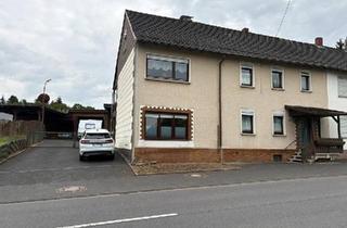 Doppelhaushälfte kaufen in 57610 Altenkirchen, Altenkirchen (Westerwald) - Schönes Haus mit 2Wohneinheiten, viel Platz 4 Carport,1Werkstatt
