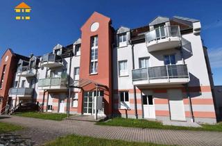 Wohnung kaufen in Sachsenburger Weg, 09669 Frankenberg, Ideal zur Kapitalanlage perfekt vermietete 2-Raum-Wohnung mit zwei Terrassen und EBK!