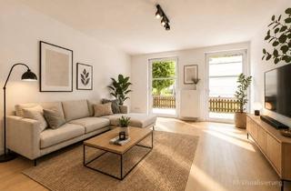 Wohnung kaufen in 15569 Woltersdorf, Wohnen bei Berlin - Bezugsfreie 3 Zimmer Erdgeschosswohnung mit Terrasse & Tiefgarage in Woltersdorf