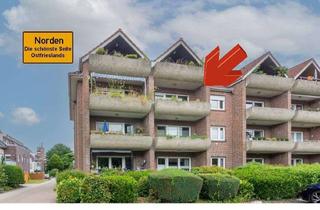 Wohnung kaufen in 26506 Norden, Kapitalanlage in zentraler Lage – Vermietete 2-Zimmer-Eigentumswohnung mit Balkon in Norden!