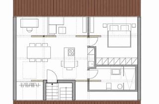 Wohnung mieten in 68723 Schwetzingen, Erstbezug – Moderne Dachgeschosswohnung in energieeffizienten Haus inkl. Gemeinschaftsgarten