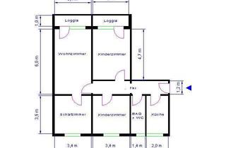 Wohnung mieten in Albert-Schweitzer-Str., 39126 Neustädter See, 3-Zimmerwohnung Magdeburg