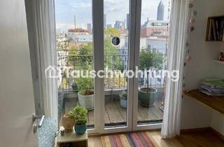 Tauschwohnungen in Skylineblick, 60486 Bockenheim, Tauschwohnung: Mit Dachtetrasse und Skylineblick rollstuhlgerecht und hell