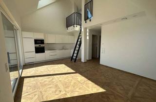 Wohnung mieten in 89134 Blaustein, Erstbezug im Alten Rathaus Wippingen – stilvolle 2,5 Zimmer mit Empore und Terrasse