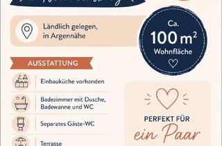 Wohnung mieten in 88239 Wangen, Idylle pur: Wohnung in ruhiger Außenlage (bei Neuravensburg)