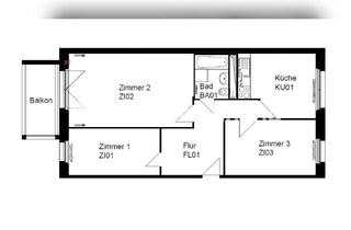 Tauschwohnungen in Hans-Albers-Straße 12, 14480 Drewitz, Tauschwohnung: Sanierte 3 Zimmer suchen neue Mieter
