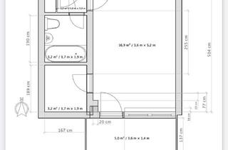 Wohnung mieten in Kaiser-Friedrich-Straße 43/44, 10627 Charlottenburg, Vollständig renovierte 1-Raum-Wohnung mit Balkon und Einbauküche in Berlin
