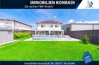 Haus kaufen in 76756 Bellheim, IK | Bellheim : Luxuriöses Wohn- und Geschäftshaus mit Pool - ideal für Praxis oder Kanzlei