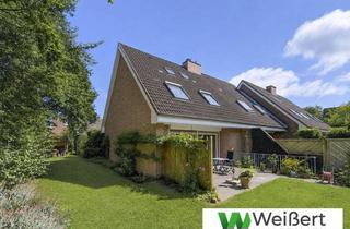 Reihenhaus kaufen in 25524 Itzehoe, Familienglück mit Südgarten, Kachelofen und Garage – gepflegtes Endreihenhaus in ruhiger Lage