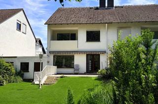 Doppelhaushälfte kaufen in 63225 Langen, FAMILIENGLÜCK IM GRÜNEN – Gepflegte Doppelhaushälfte mit Garage, Garten & viel Entwicklungspotenzial