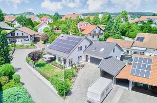 Haus kaufen in 86868 Mittelneufnach, Energieeffizienzklasse A und zukunftssicher.Modernes KfW-70-Familienhaus mit Wärmepumpe