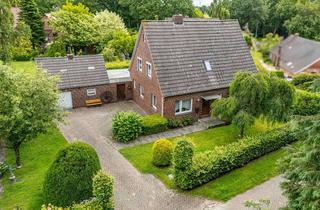 Haus kaufen in 26624 Südbrookmerland, EFH in Südbrookmerland-Oldeborg | 110 m² Wohnfläche, Garten und Garage