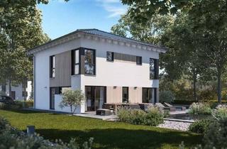 Villa kaufen in 15366 Hoppegarten, Moderne Stadtvilla „Terrano 145" – Walmdach-Fertighaus mit 137 m² auf Traumgrundstück