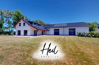 Einfamilienhaus kaufen in 04523 Kitzen, Neuwertiges Einfamilienhaus mit großer Garagenhalle und Photovoltaikanlage